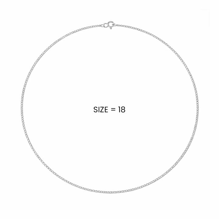 Minimal Grace Silver Chain - Made With Pure 925 Silver