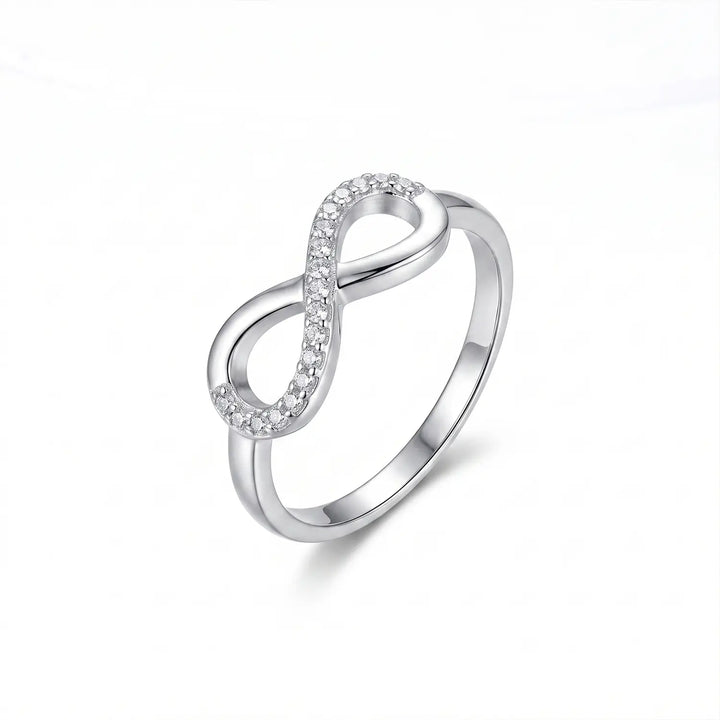 Infinity Spark Silver Ring  - Made With Pure 925 Silver