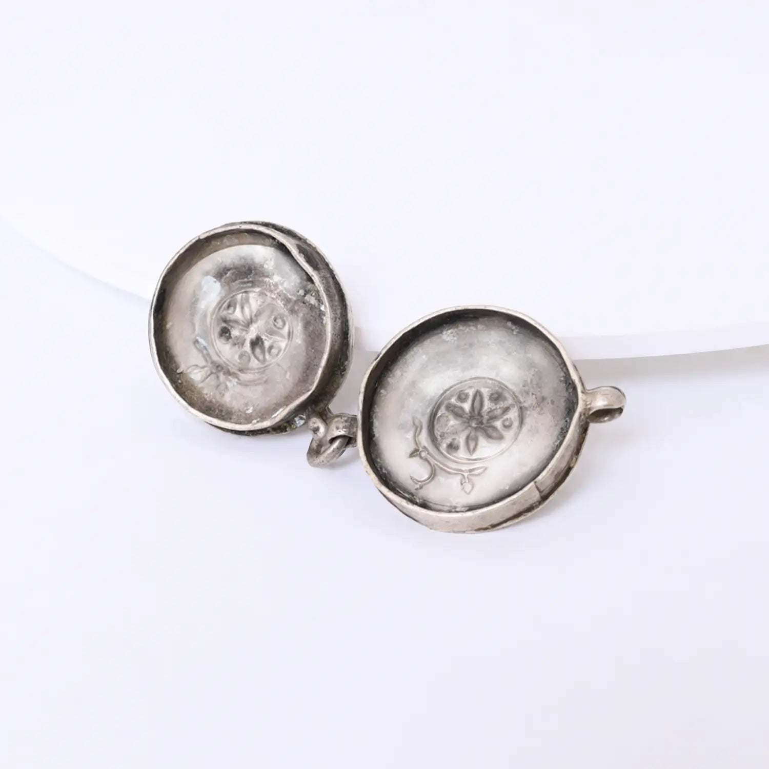 Vintage Secret Box Silver Pendant - Made With Pure 925 Silver