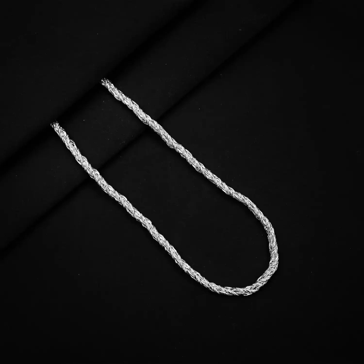 Sterling Silver Rope Chain for Men- Made With Pure 925 Silver