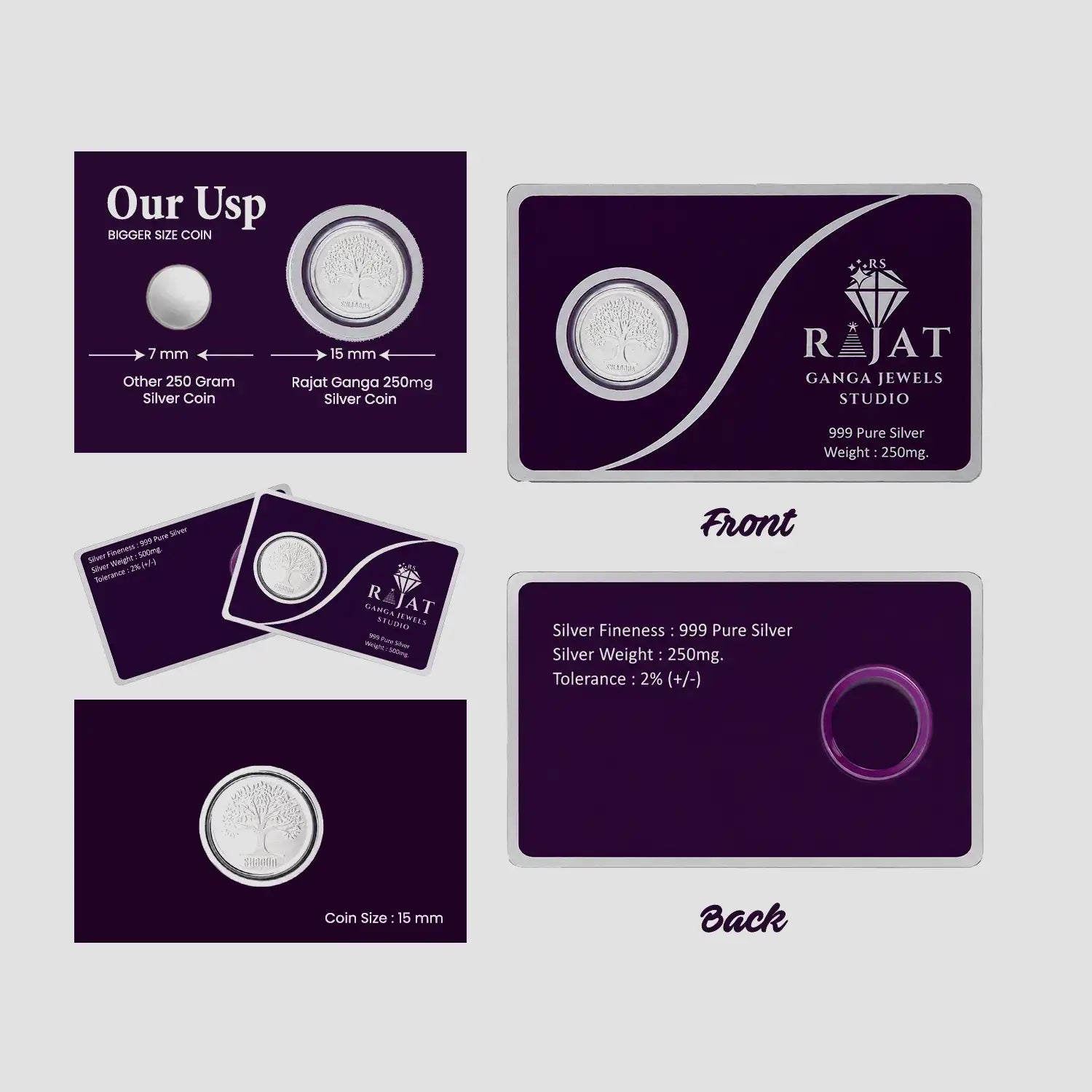 999 Pure Silver Coin Combo Offer – Best Wishes Collection