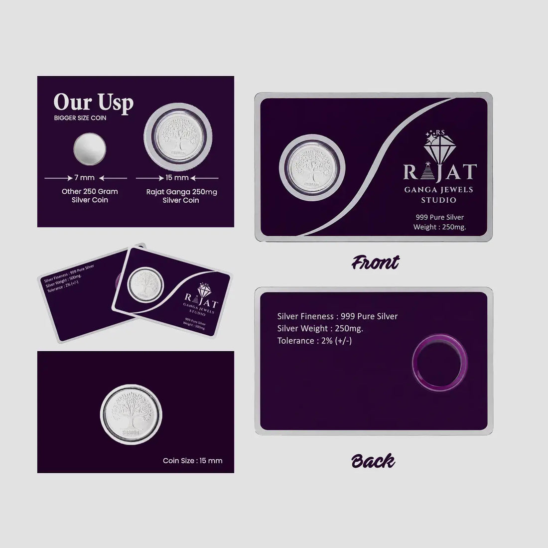 999 Pure Silver Coin Combo Offer – Best Wishes Collection