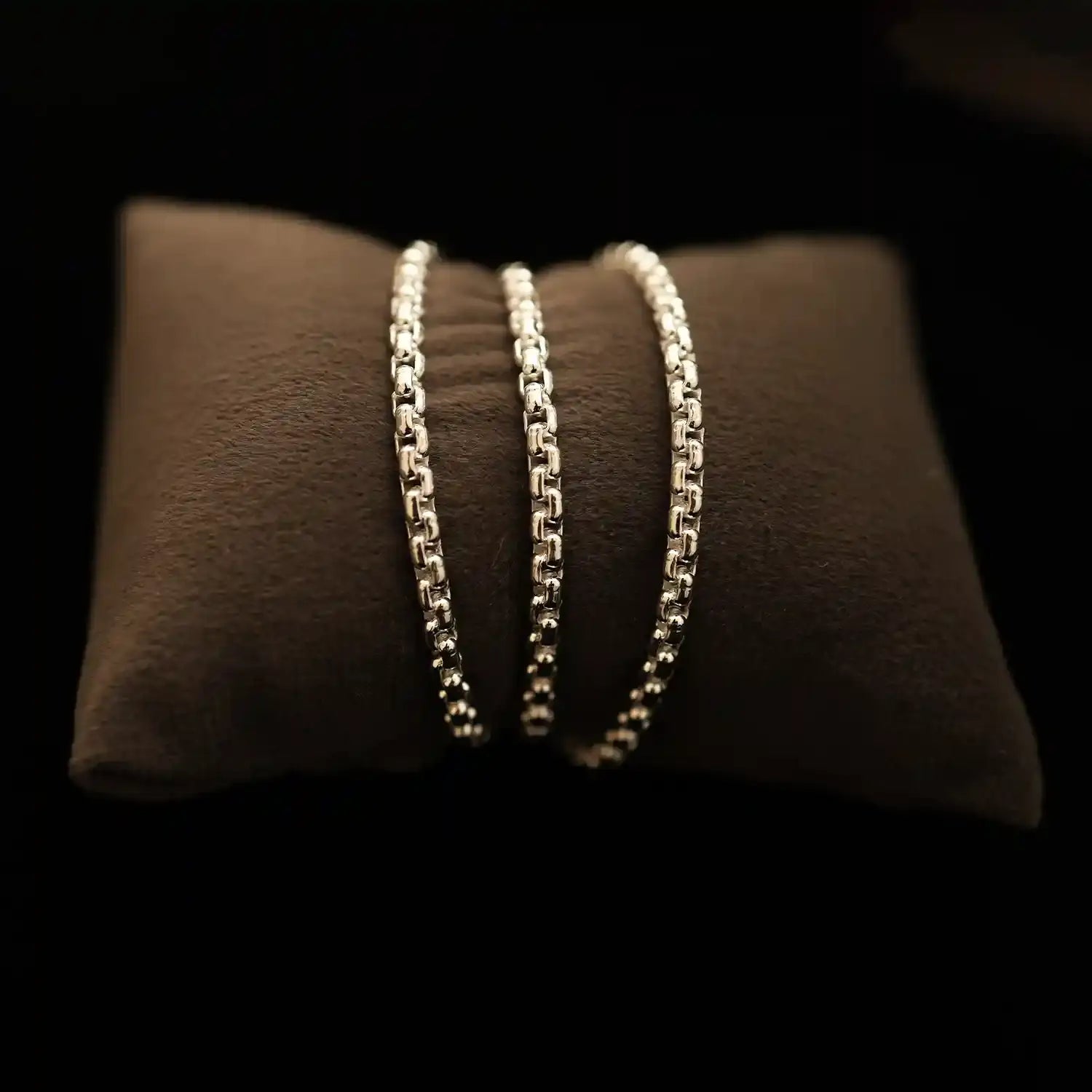 Sterling Silver Rolo Chain for Men- Made With Pure 925 Silver