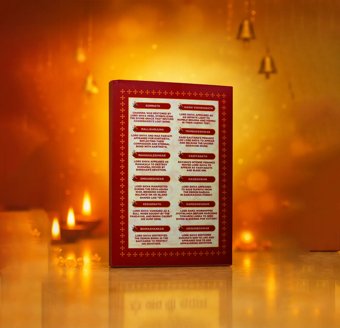 12 Jyotirlinga Pure Silver Coin Collection  - Made With Pure 999 Silver