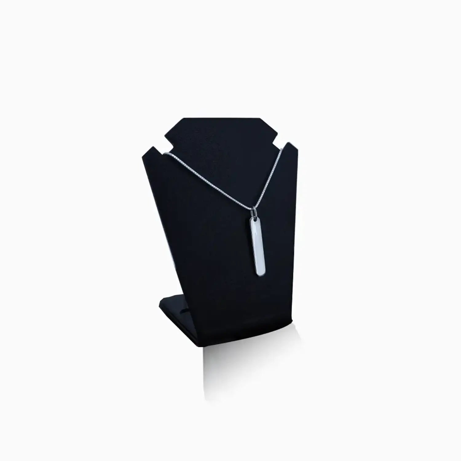 Silver Minimalist Bar Pendant- Made With Pure 925 Silver