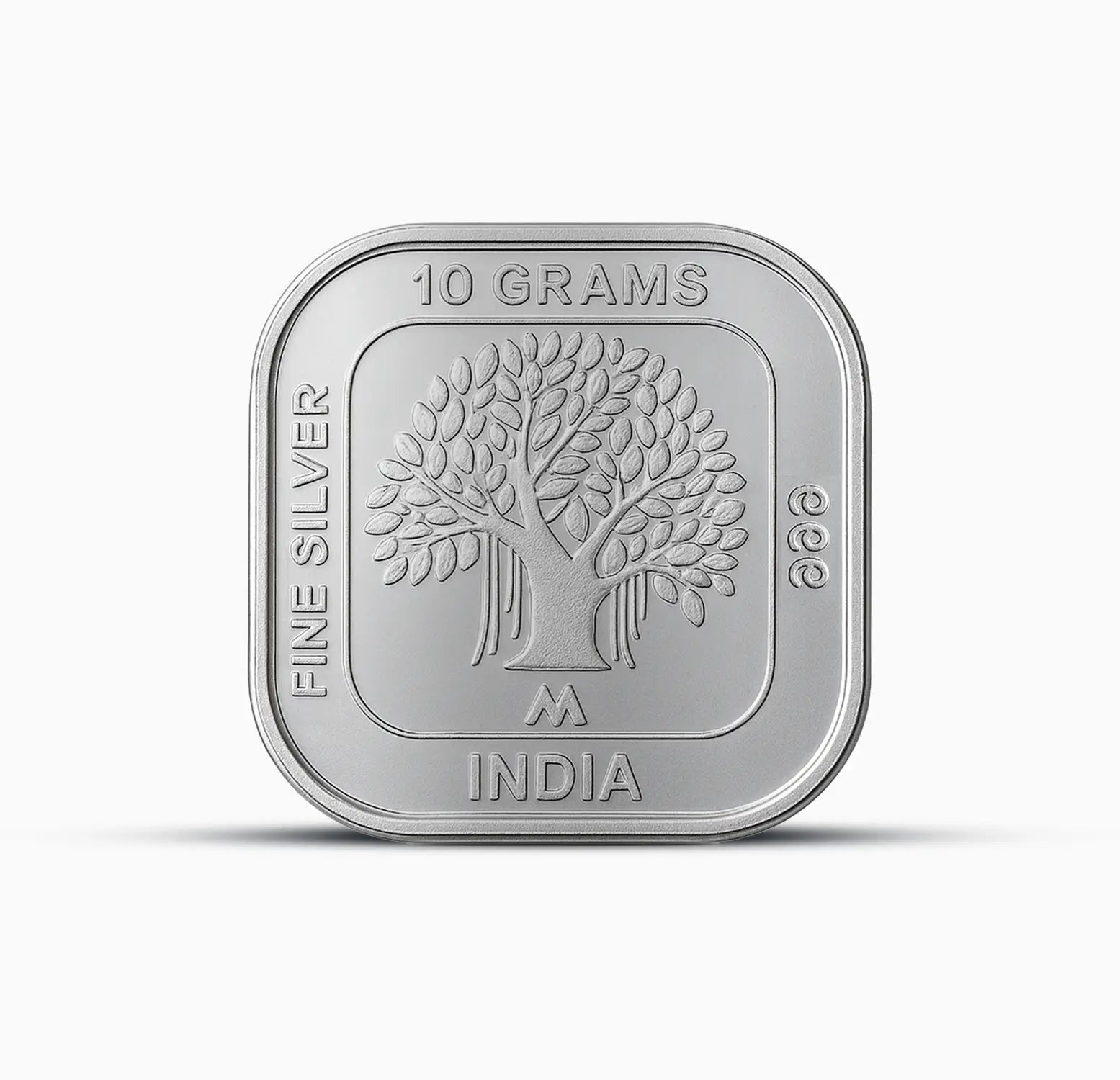 Lord Ganesha Fine Silver Coin - Made With Pure 925 Silver