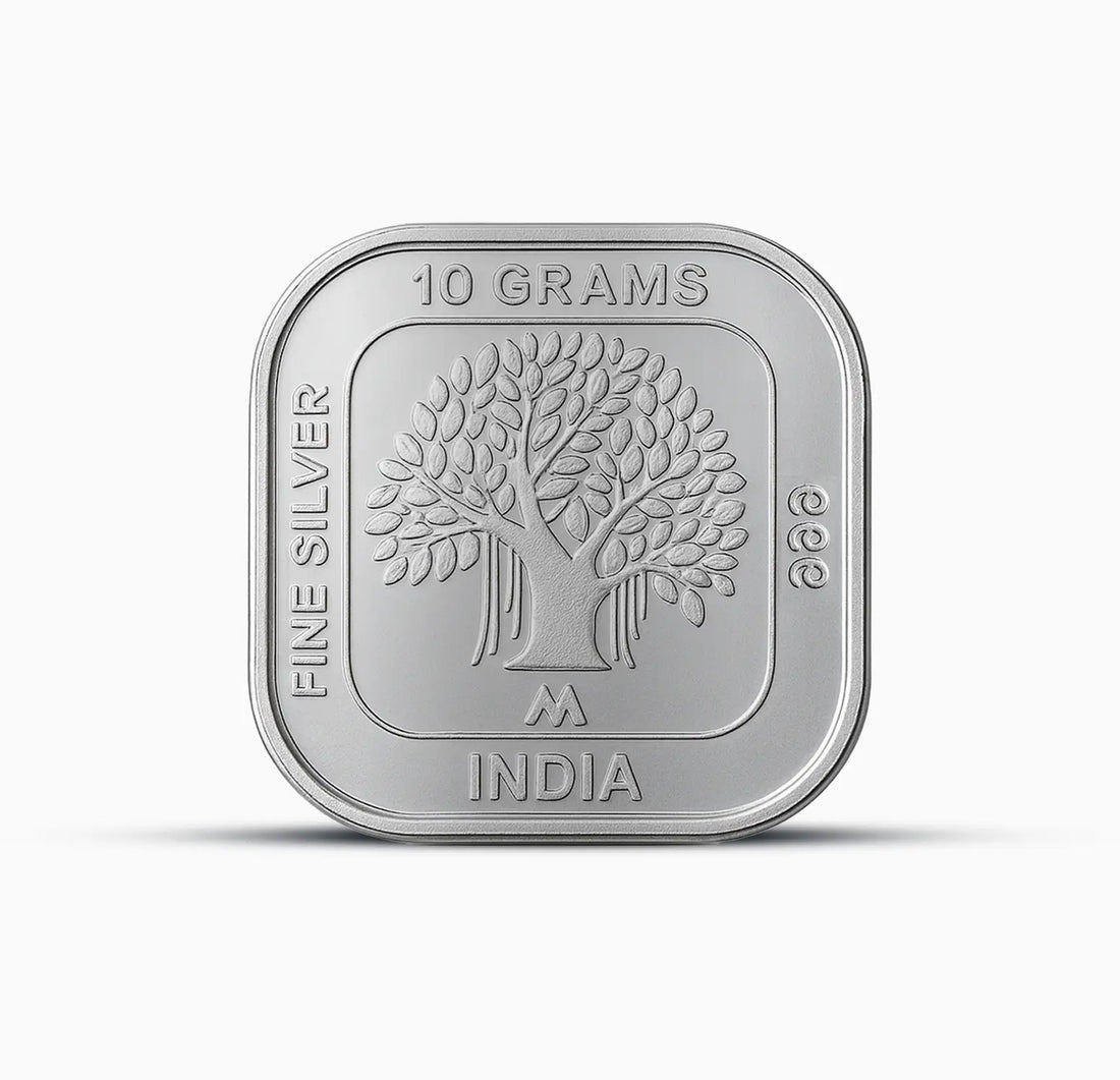 Lord Ganesha Fine Silver Coin - Made With Pure 925 Silver