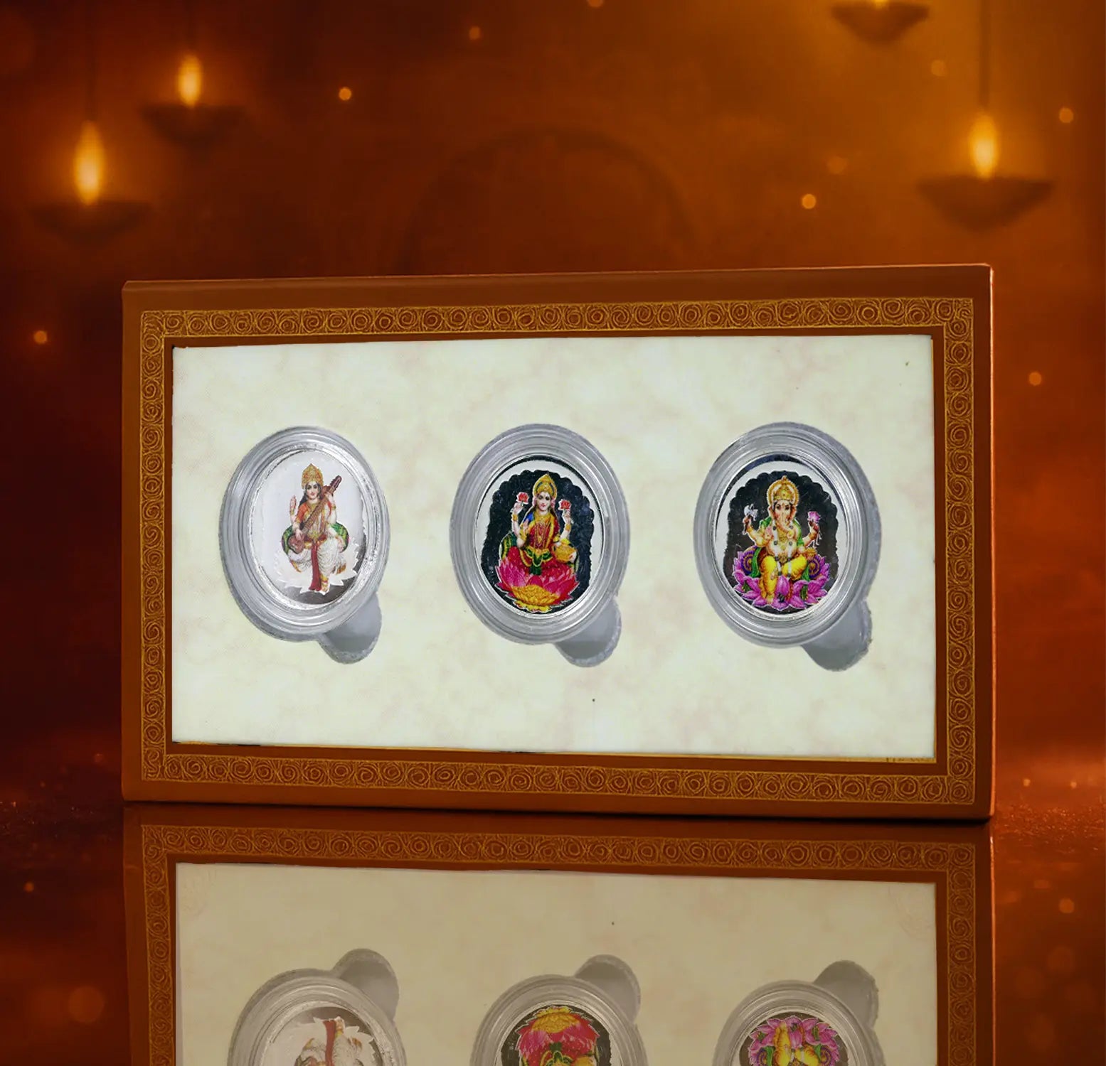 Divine Pure Silver Coin Gift Set  - Made With Pure 999 Silver