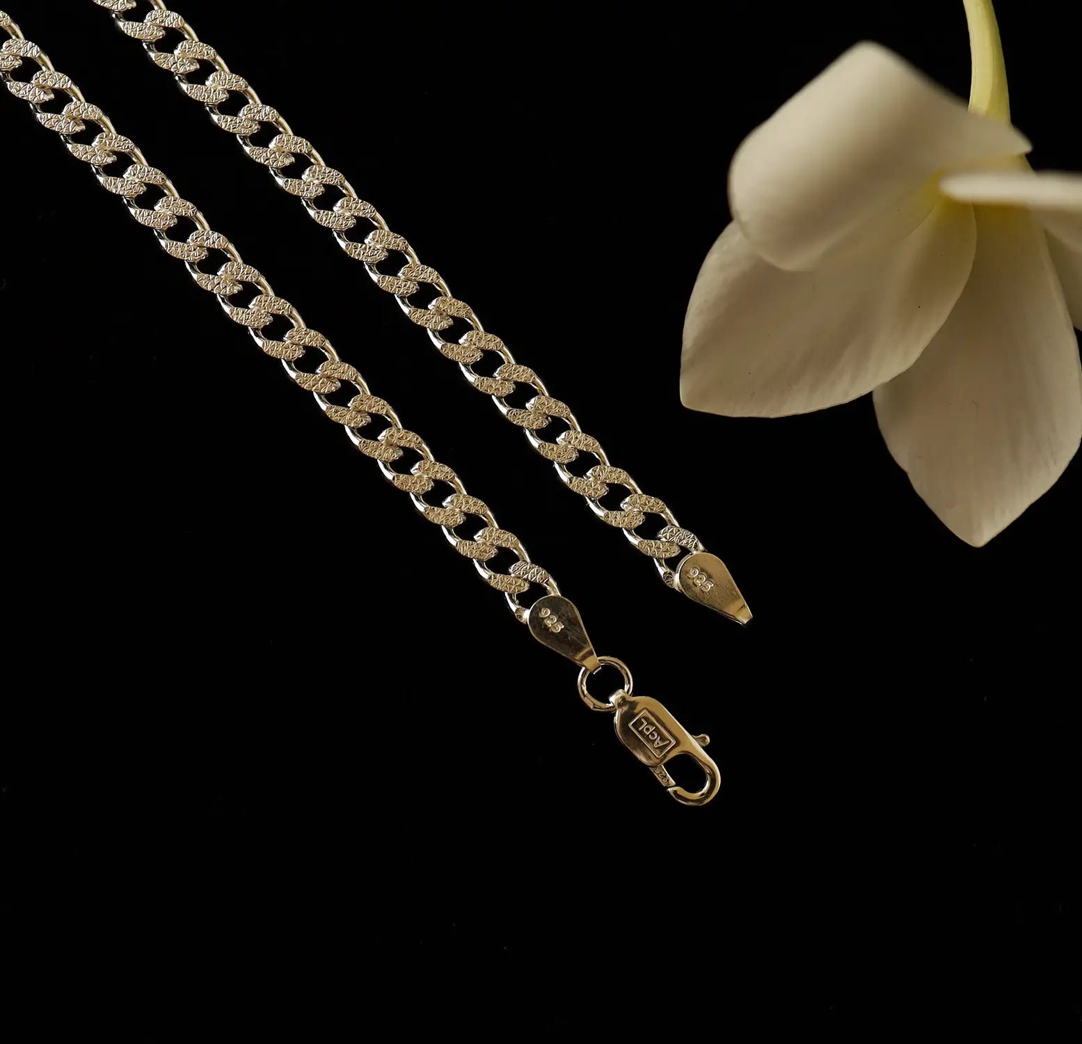 Sterling Silver Chain for Men- Made With Pure 925 Silver