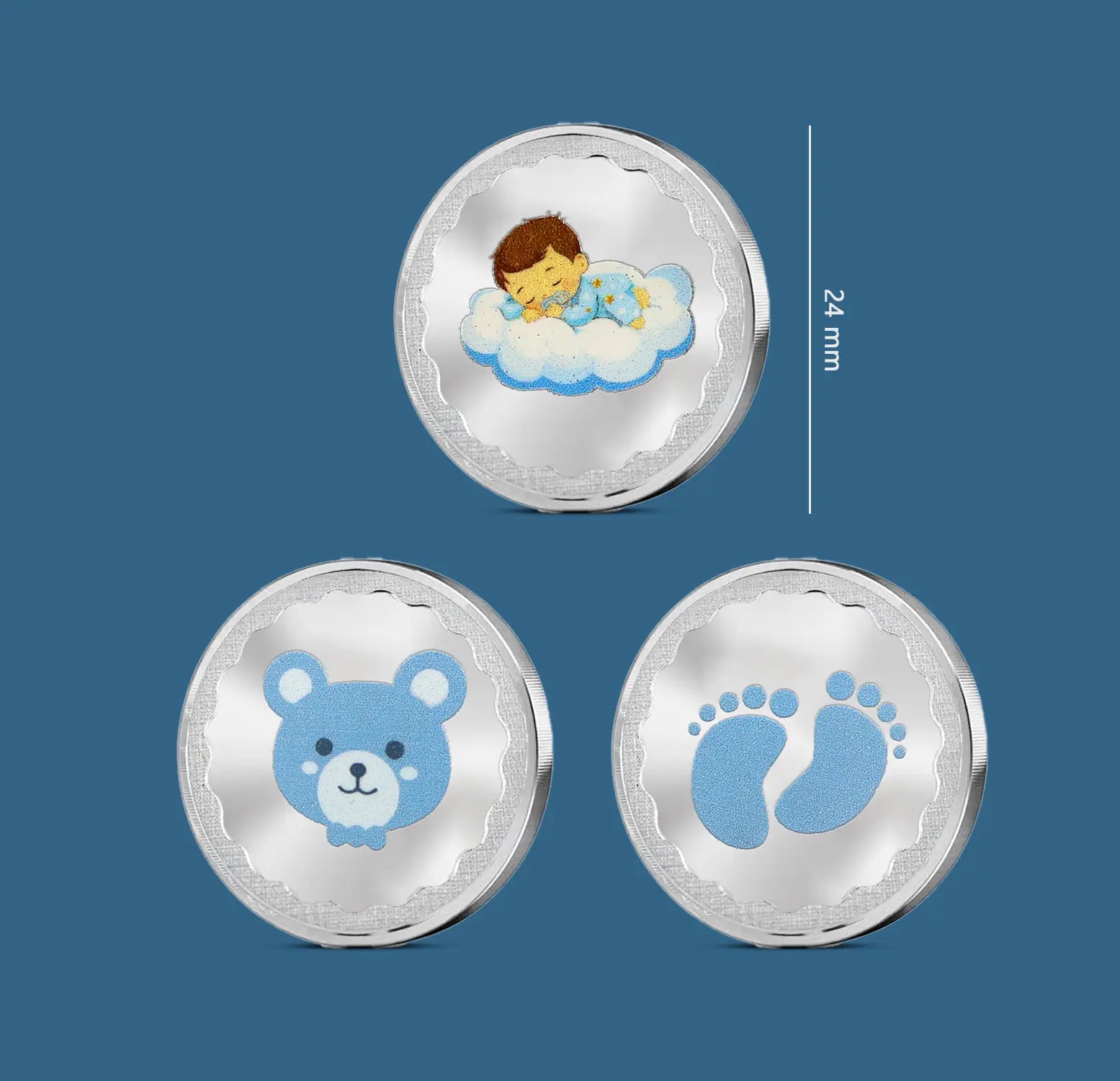 Hello Little One – Pure Silver Coin Gift Set - Made With Pure 999 Silver