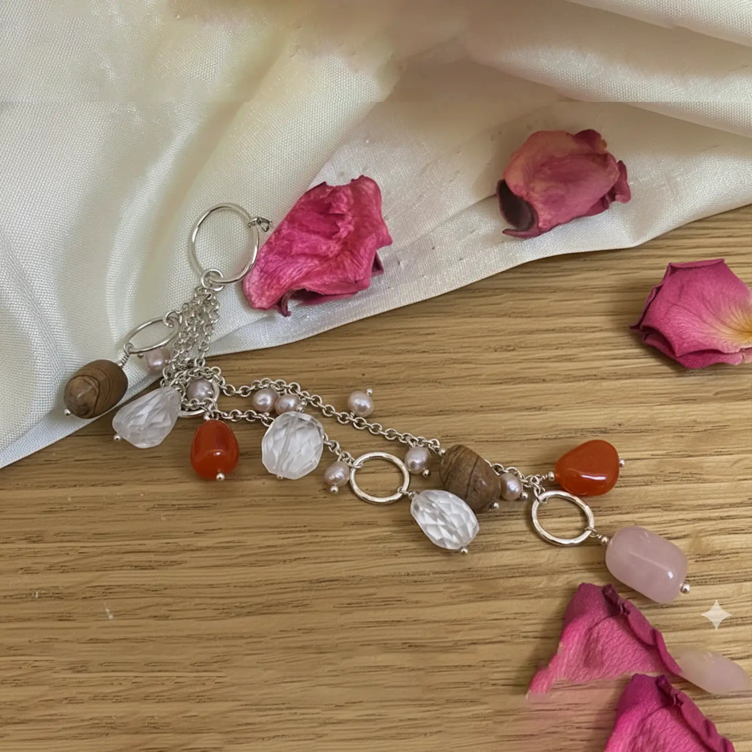 Handcrafted Gemstone Sterling Silver Accessory- Made With Pure 925 Silver
