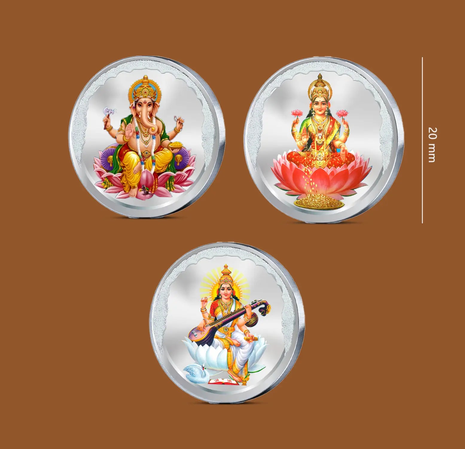Divine Pure Silver Coin Gift Set  - Made With Pure 999 Silver